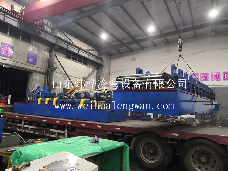 河北十年前老客戶定制陽極板流水線設備發(fā)貨！